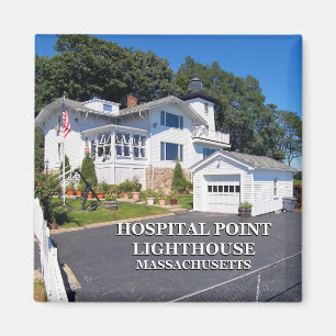 Sjukhuset Point fyr, Massachusetts Magnet