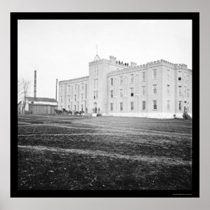 Sjukhuset Universiteten i Nashville 1864 Poster