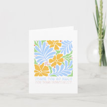 Sjukhusets Tack Gratitude Card for Friends