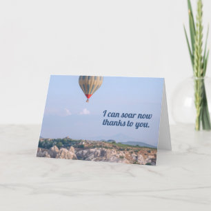 Sjukhushåll/sjukvårdspersonal, tackkort för Cargiv