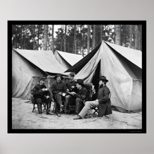 Sjukhusmarskalkar på Petersburg, VA 1864 Poster