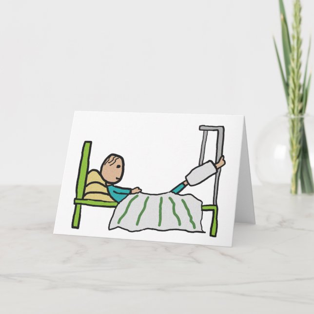 Sjukhussäng Kort (Framsida)