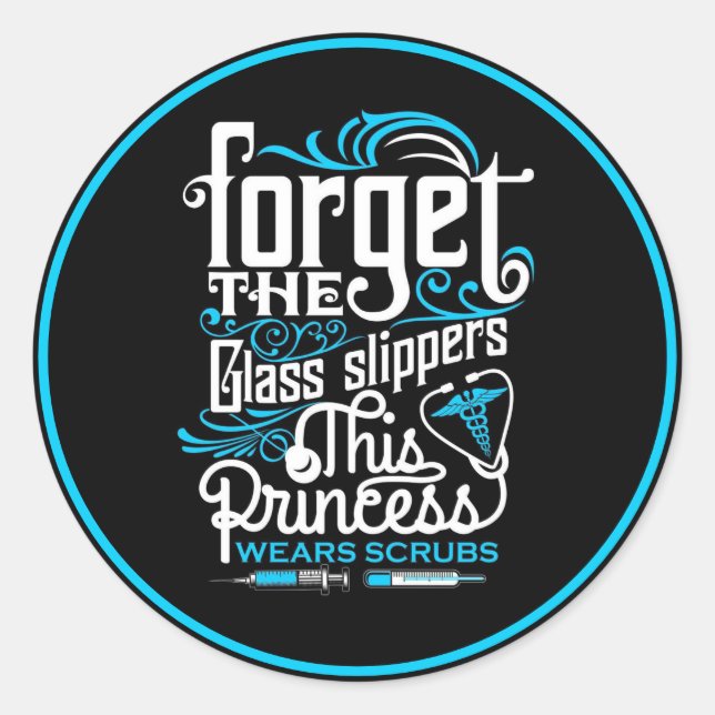 Sjukkurser Runt Klistermärke (Framsida)