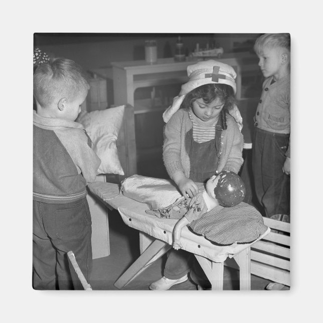 Sjukskolan 1940-talet magnet (Framsidan)