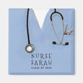 Sjukskolan Nurse Studenten Magnet