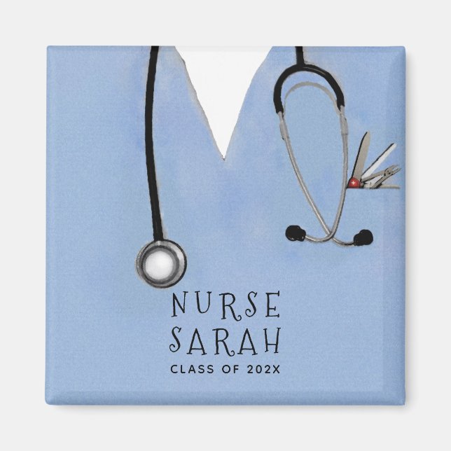 Sjukskolan Nurse Studenten Magnet (Framsidan)