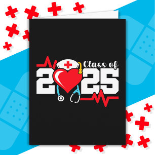 Sjukskolan Student 2025 Nurse Studenten Kort