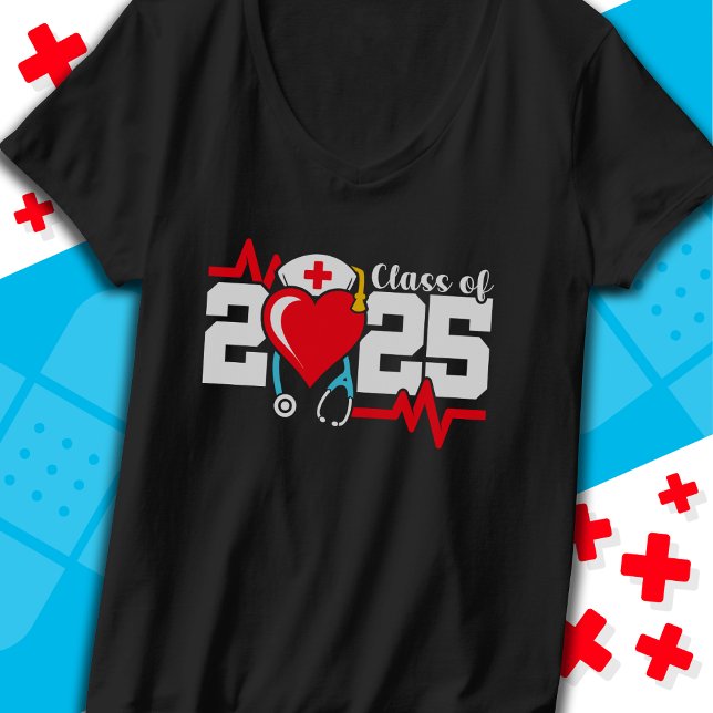 Sjukskolan Student 2025 Nurse Studenten T Shirt (Skapare uppladdad)