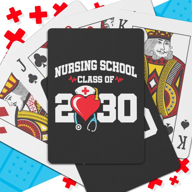 Sjukskolan Student 2030 Nurse Studenten Casinokort (Skapare uppladdad)