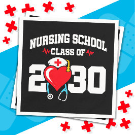 Sjukskolan Student 2030 Nurse Studenten Pappersservett