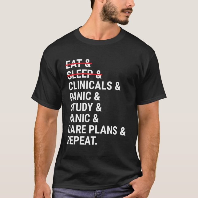 Sjukskolan Student Nurse T Shirt (Framsida)