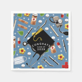 Sjukskolan Studenten Napkins Pappersservett