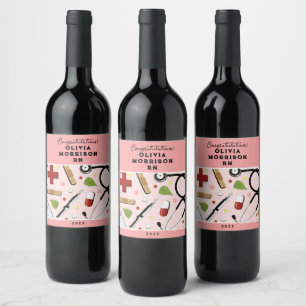 Sjukskolans etikett Studenten Vin