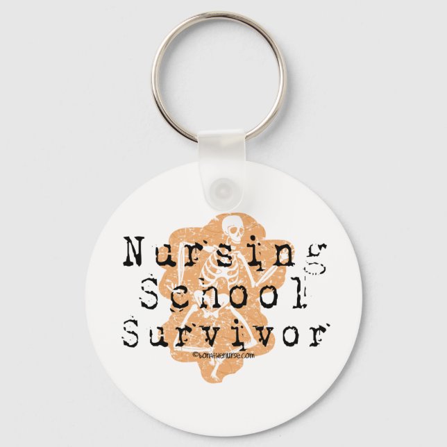Sjukskolans överlevvivor nyckelring (Framsida)