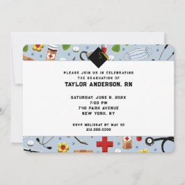 Sjukskolans Studentfest Inbjudningar