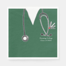 Sjukskolans Studentfest Pappersservett