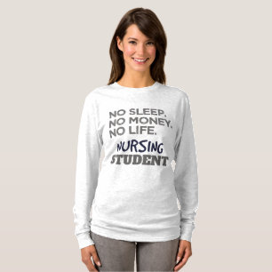 Sjukskoleminne utan sparpengar, sjuksköterska Stud T Shirt