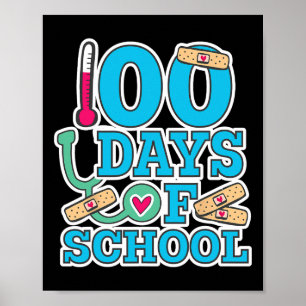 Sjuksköterska 100 dagar i skolan poster
