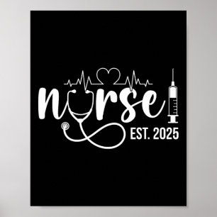 Sjuksköterska. 2025 Nurse Studenten Nursing Studen Poster