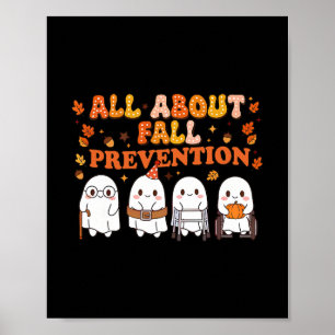 Sjuksköterska allt om fallprevention söta spöken h poster