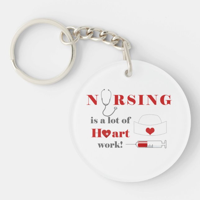Sjuksköterska är mycket hjärtverk (Framsidan)