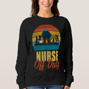Sjuksköterska av tjänst Letu2019s Go Camping Campe T Shirt