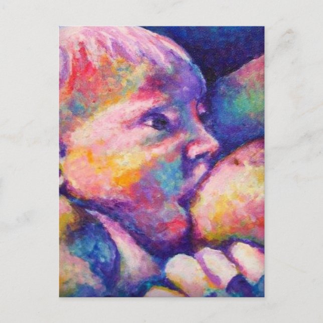 Sjuksköterska Baby Vykort (Framsida)
