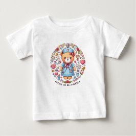 Sjuksköterska babykläder pojkar/flickor present t shirt