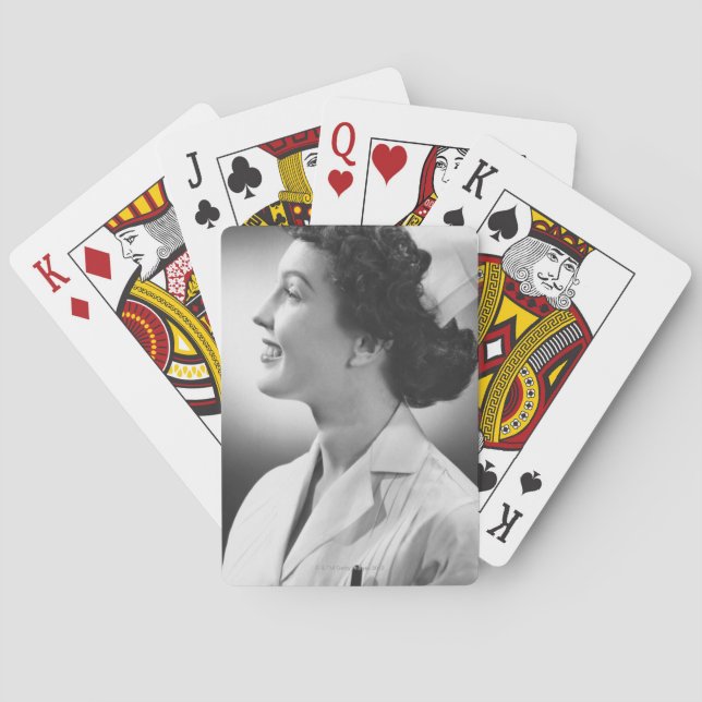 Sjuksköterska Casinokort (Baksidan)