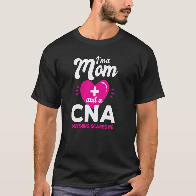 Sjuksköterska Certifierad Omvårdnadsassistent T Shirt (Framsida)