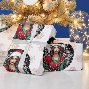 Sjuksköterska Chic Julpresentpapper Presentpapper