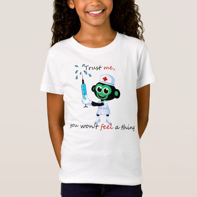 Sjuksköterska Chimpoo Tee (Framsida)