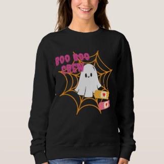 Sjuksköterska Crew Tröja Spöke Halloween CNA Medic