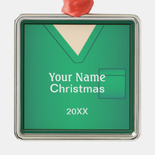 Sjuksköterska Doktor Kläder Jul Premium Ornament 3