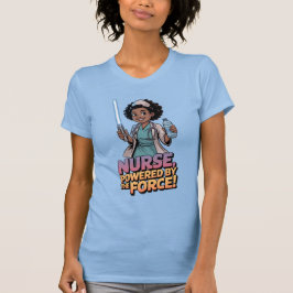 Sjuksköterska driven av kraften  t shirt