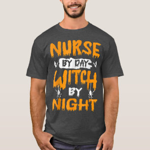 Sjuksköterska efter dagsljakt efter natt t shirt