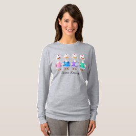 Sjuksköterska Emily Long Sleeve Grå Gås T-Shirt