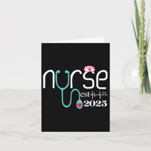 Sjuksköterska Est 2025 Rn Nursing School Studenten Kort