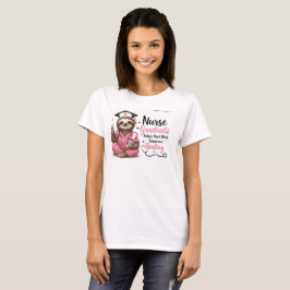 Sjuksköterska Examens Trög T-Shirt | Dagens Hårda
