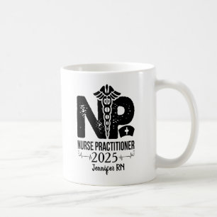 Sjuksköterska fastställd Personlig Kaffemugg