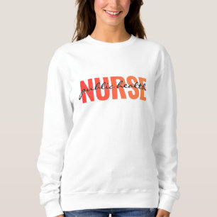Sjuksköterska för folkhälsa Modern typografi T Shirt