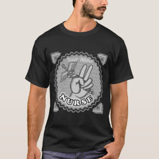 Sjuksköterska för fredsfostran t shirt