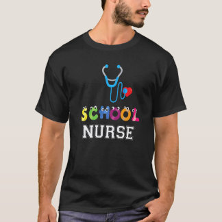 Sjuksköterska för grundskola och mellan-stadium t shirt