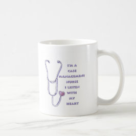 Sjuksköterska för hjärtsjukvårdschef kaffemugg