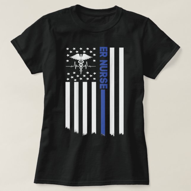 Sjuksköterska för kvinnor som sjuksköterska för EM T Shirt (Design framsida)