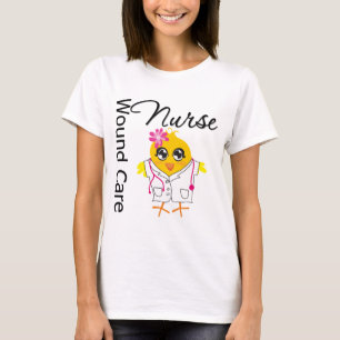 Sjuksköterska för omsorg för sår för tee shirt