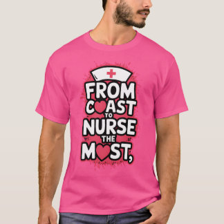 Sjuksköterska för turer och turer för resor t shirt