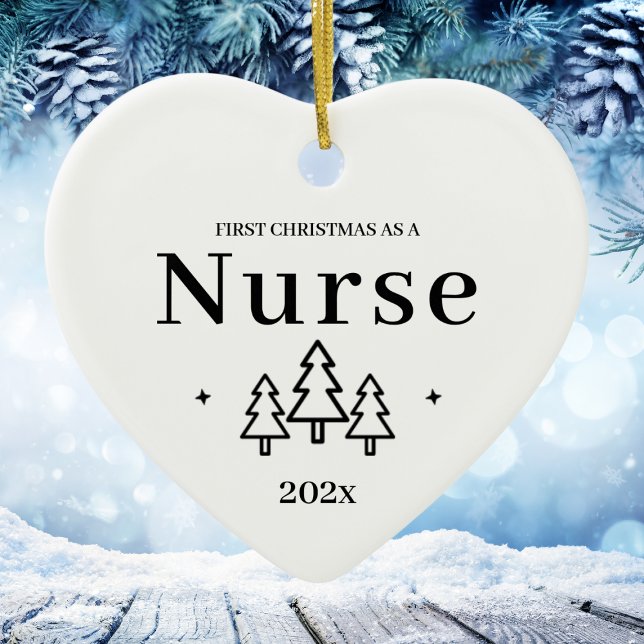 Sjuksköterska: Första jul Ornament 2024 (Nurse First Christmas Ornament 2024
)
