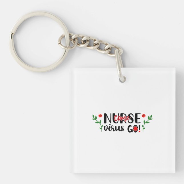 Sjuksköterska Gift Nurse Kom Virus Go (Framsidan)
