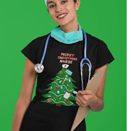 Sjuksköterska God Jul Gran T Shirt
